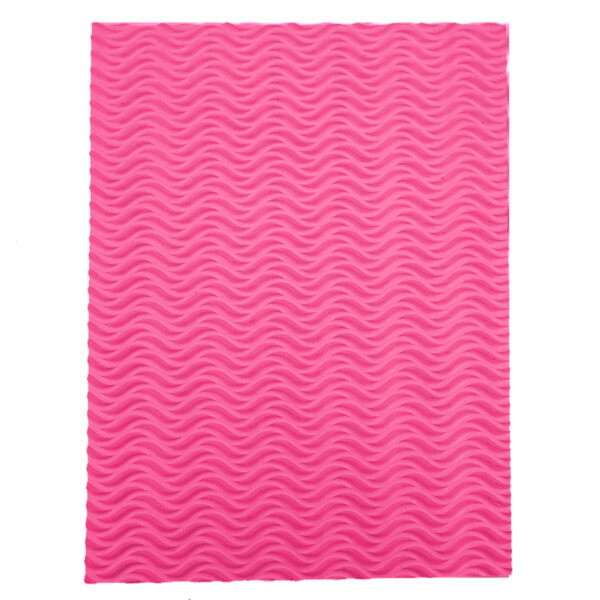 Foamy Onda Tamaño Carta - Rosa Pastel