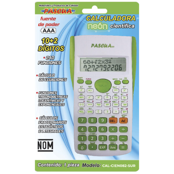 Calculadoras Científicas Colores Neón - Image 5