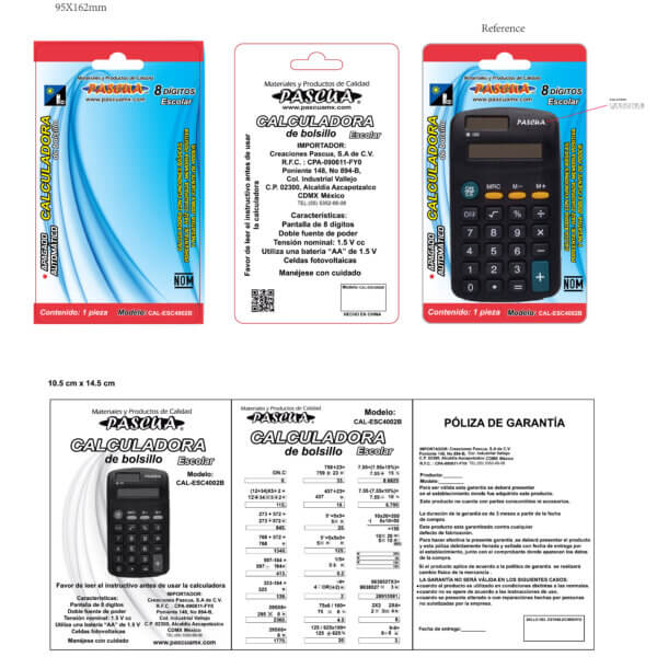 4002 Blister Card