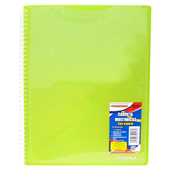 Carpeta Multimicas con Espiral - Image 12