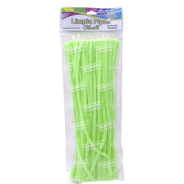Limpia Pipas / Chenille Macaroon 100 PZAS - Image 3