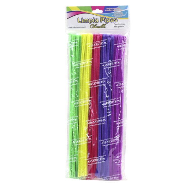 Limpia Pipas / Chenille Surtidos 100 PZAS - Image 3