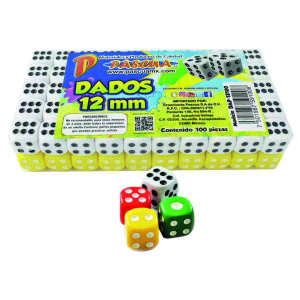 Dados de Plástico