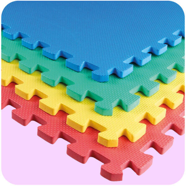 Tapete Liso 60 cm x 60 cm 4 pzas