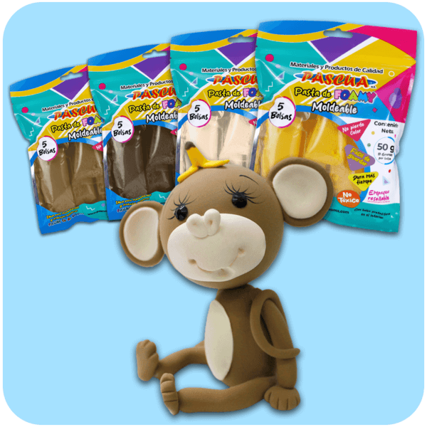 Pasta de Foamy Moldeable Bolsa ( 50 g )