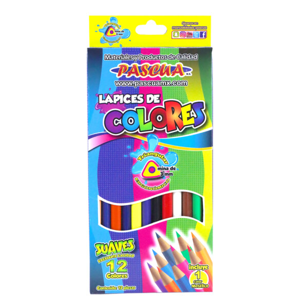 Lápices de Colores - 12 PZAS