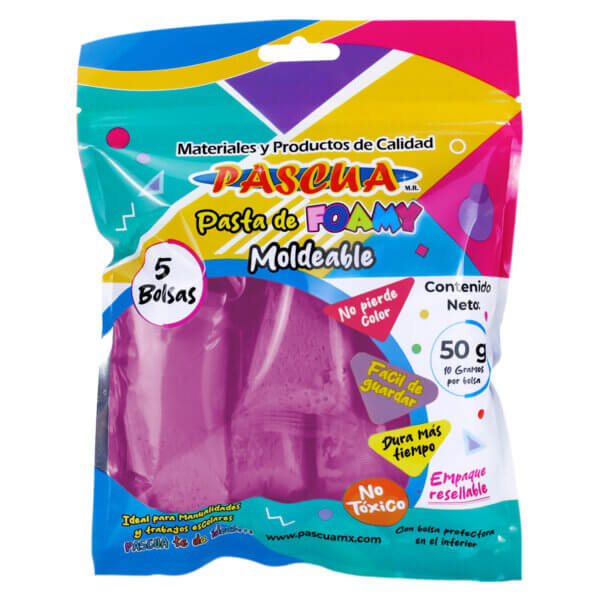 Pasta de Foamy Moldeable Bolsa Macarron ( 50 g ) - Image 6