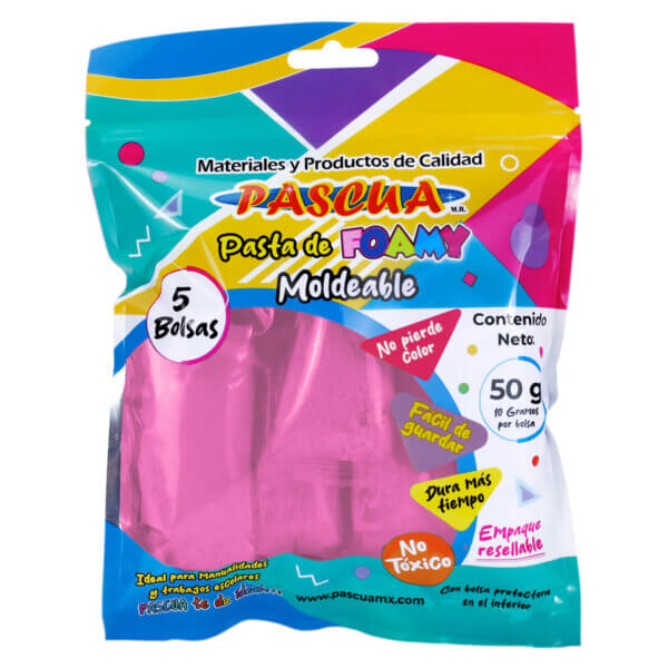 Pasta de Foamy Moldeable Bolsa Macarron ( 50 g ) - Image 7