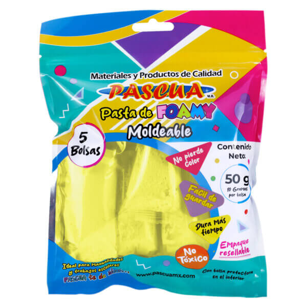 Pasta de Foamy Moldeable Bolsa Macarron ( 50 g ) - Image 13