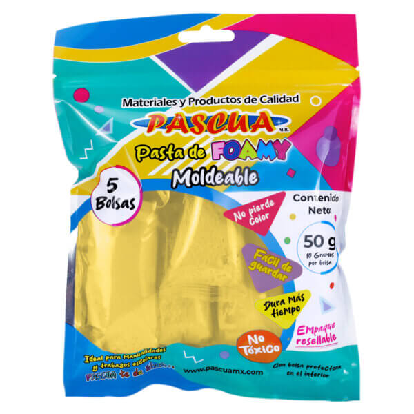 Pasta de Foamy Moldeable Bolsa Macarron ( 50 g ) - Image 15