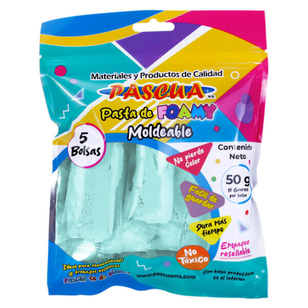 Pasta de Foamy Moldeable Bolsa Macarron ( 50 g ) - Image 21