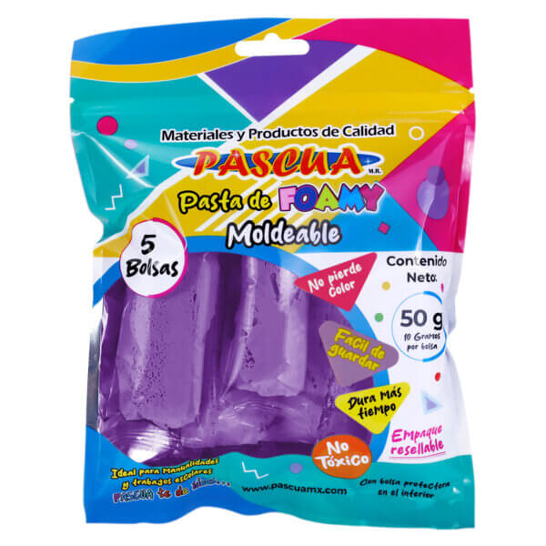 Pasta de Foamy Moldeable Bolsa Macarron ( 50 g ) - Image 5