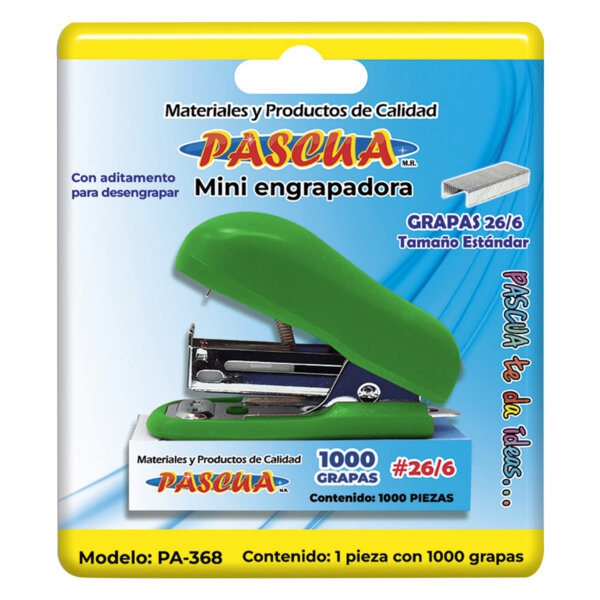Mini Engrapadora Chica con Grapas - Image 4