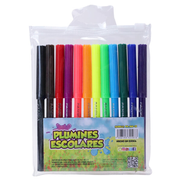 Plumines Escolares