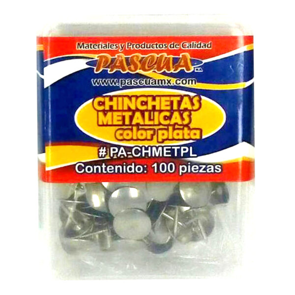 Chinchetas Metálicas - Plata