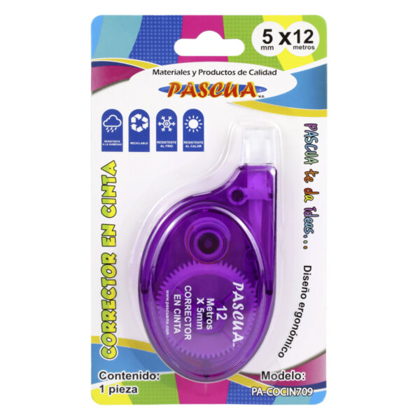 Corrector en Cinta 12 m - Morado