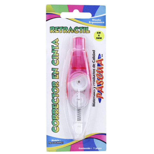 Corrector en Cinta Retráctil 4 m