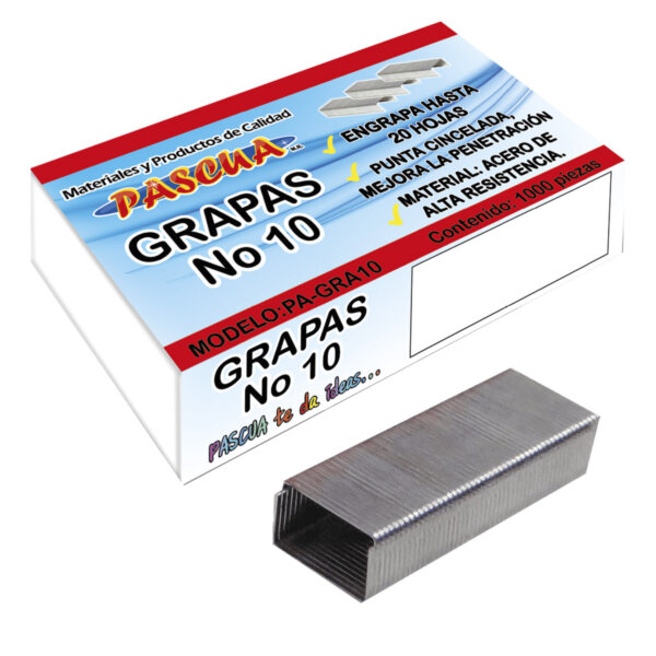 Grapas Estándar - PA-GRA10