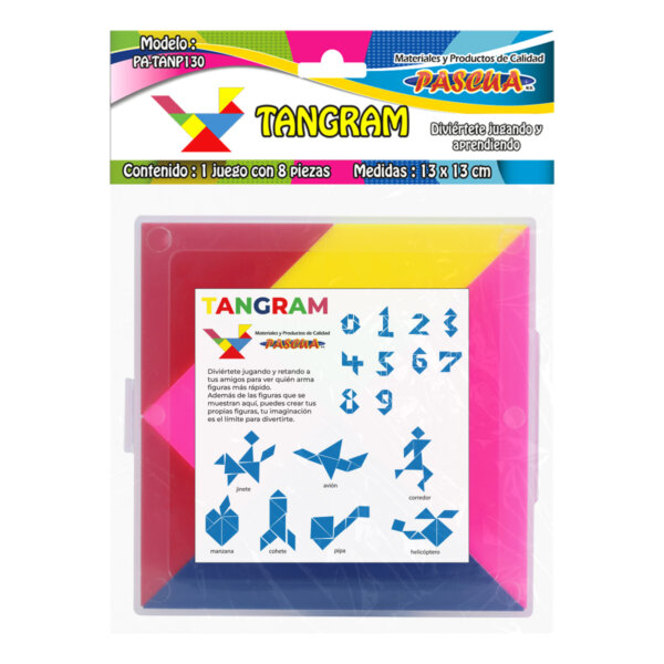 Tangram Plástico con Estuche
