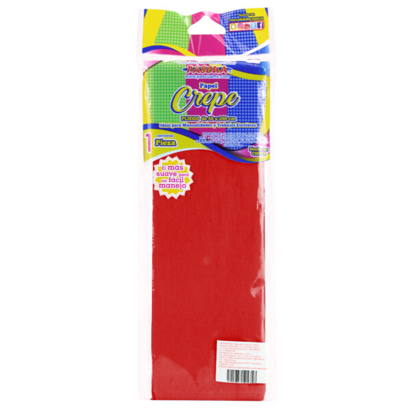 Papel Crepé con Una PZA