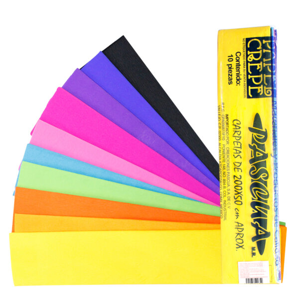 Papel Crepé Surtido - Fashion