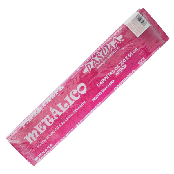 Papel Crepé Metálico - Metálico Fiusha