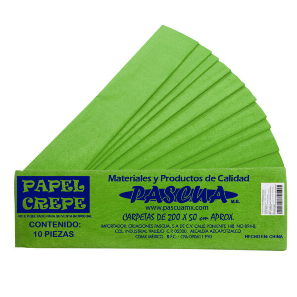 Papel Crepé Color Básico