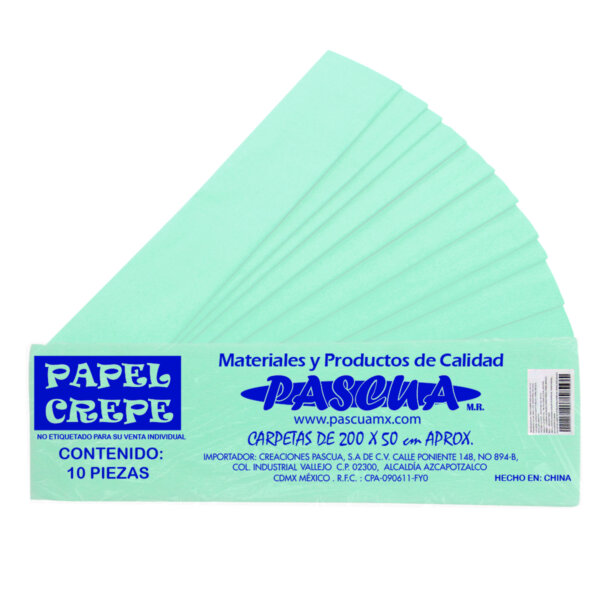 Papel Crepé Pastel / Macaroon