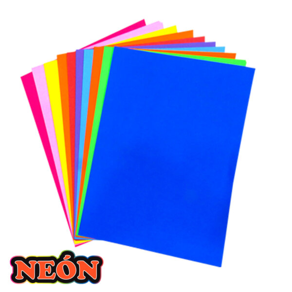 Hoja de Colores Surtidos Tamaño Carta con Cien Piezas - Image 7