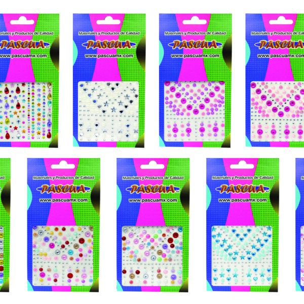 Kit Surtido de Diamantes, Perlas y Flores - Surtido E