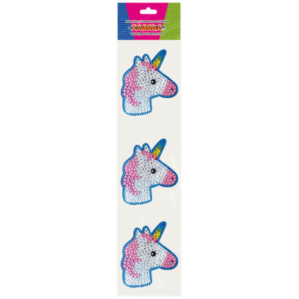 Kit de Piedras Acrílicas con Adhesivo Unicornios, Búho y Sirena - Image 3