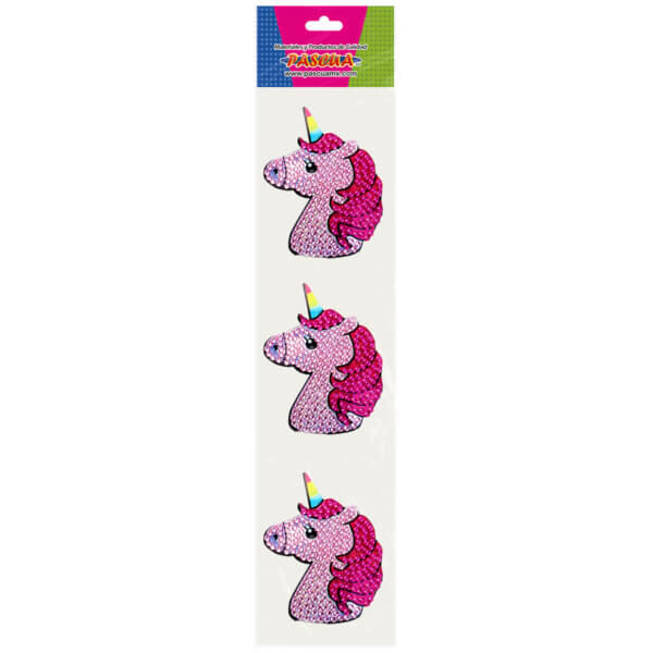 Kit de Piedras Acrílicas con Adhesivo Unicornios, Búho y Sirena - Image 4