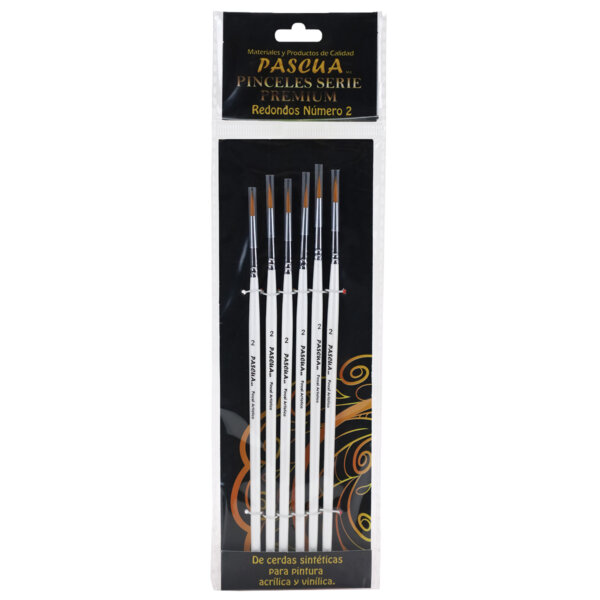 Pincel Redondo Serie Premium