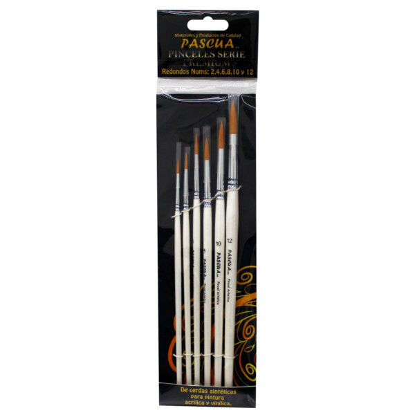 Pinceles Redondos Serie Premium