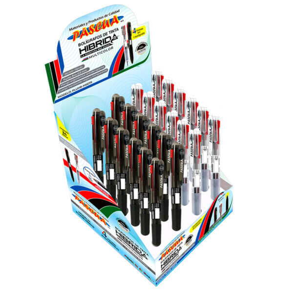 Bolígrafos de Tinta Hibrida Multicolor