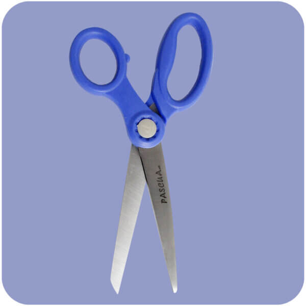 Tijera Multiusos 7.0 Pulgadas Mango Azul 17.78 cm