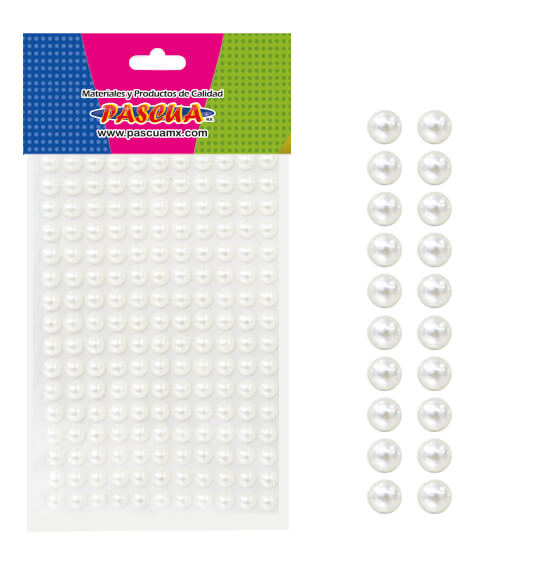 Perlas Blancas - 6 mm