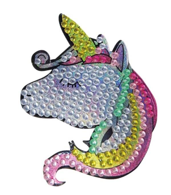 Kit de Piedras Acrílicas con Adhesivo Unicornios, Búho y Sirena - Image 8