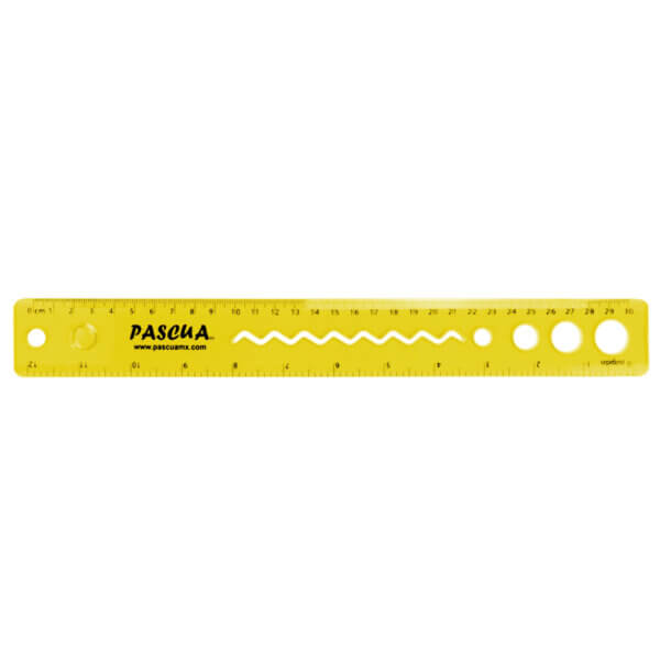 Regla Mega Flexible con Lupa/Estencil - Image 4