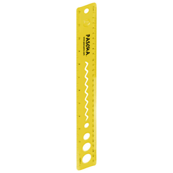 Regla Mega Flexible con Lupa/Estencil - Image 3