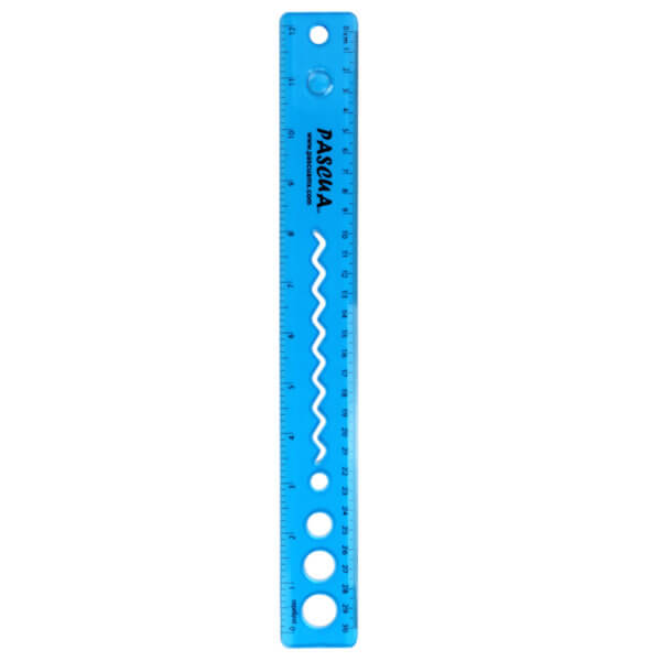 Regla Mega Flexible con Lupa/Estencil - Image 5