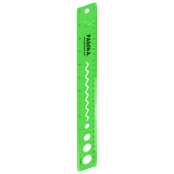 Regla Mega Flexible con Lupa/Estencil - Image 15